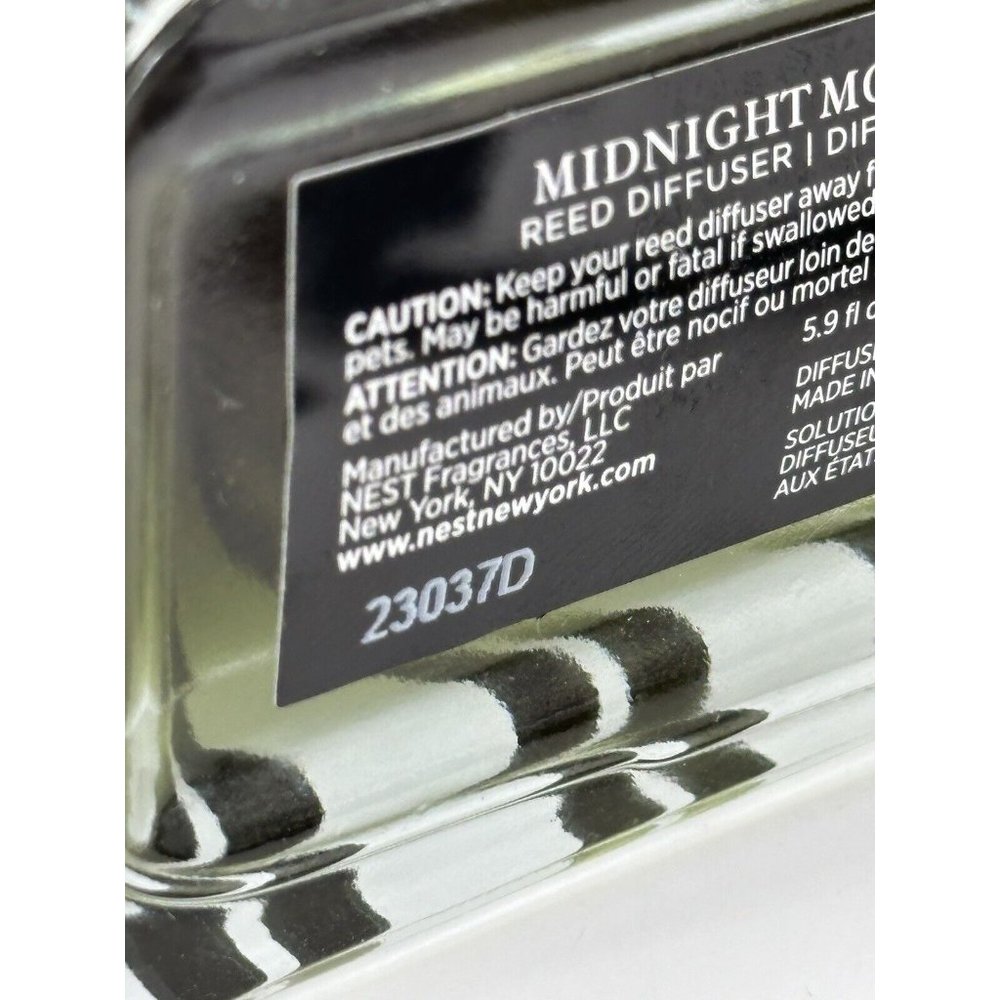 NEST Fragrances Midnight Moss & Vetiver, Reed Diffuser 5.9 fl oz (#1) - Picture 5 of 7